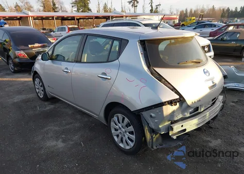 2017 Nissan Leaf S from USA, damaged, VIN 1N4BZ0CP5HC307929